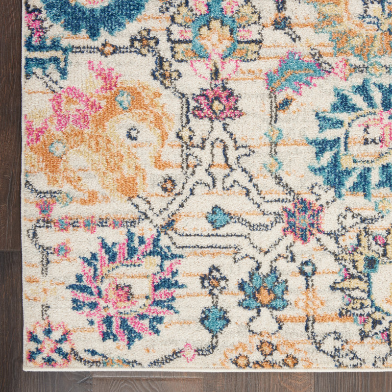 Doyon Floral Indoor Rug, Runner 1'10" x 6'