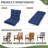 Anjelyka 21"W X 21"D Outdoor Cushions Indoor And Outdoor Seat/Back Cushion, Upgraded Filled Patio Chair Cushions-114227301