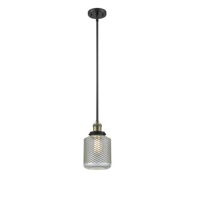 Luminaire suspendu cylindrique à 1 lumière Iyana