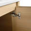 Meuble-lavabo autoportant avec lavabo en céramique blanche et 2 portes à fermeture douce-2122979263-2128973794
