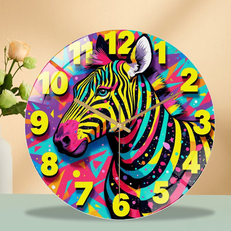 Horloge murale 12 po