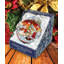 Holiday Splendor 5.5'' Handmade Glass Animals Ball Ornament