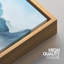 «Abstract Landscape Mountain Reflection», peinture sur toile flottante 3 pièces-70991588-70991587