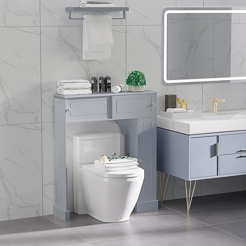 Over The Toilet Storage Cabinet With Adjustable Shelves