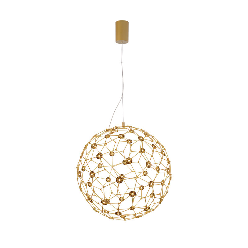 1 - Light Gold LED Single Pendant