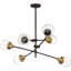 Lustre spoutnik 6 lumières Eudora-1205333955
