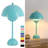 Modern 13.4" Dark Green Flowerpot Table Lamp