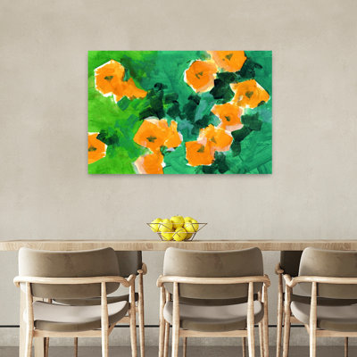 Art contemporain contemporain abstrait "Bold Colorful"