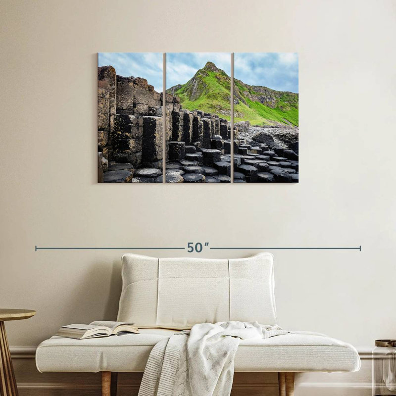 Rorry Giant's Causeway Basalt Columns, 24" H x 38" W