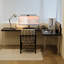 Bureau noir en bois massif en forme de L-108304570-108304573