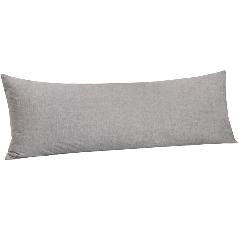 Protège-oreiller 100% coton , Gris