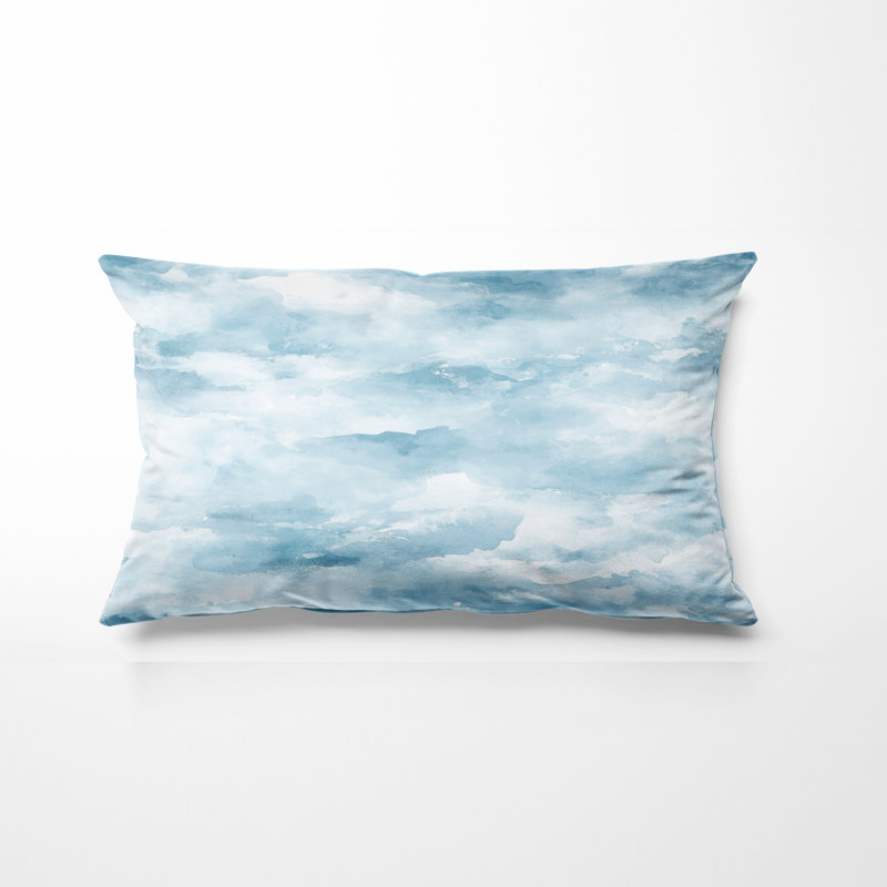 Coussin décoratif abstrait Abstract, H 12 po x l 20 po