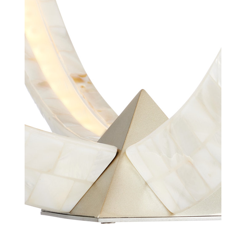 Arietta White Orb Chandelier
