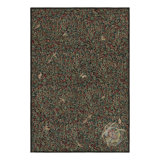 Rug & Kilim’S Armorial Tudor Style Rug In Green And Red Floral Patterns