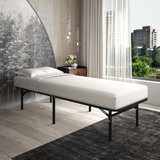 Noise Smartbase 3Ft Foldable Metal Platform Bed Frame Foundation/Basics, Solid Premium Steel Mesh Base