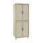 Armoire 4 portes avec 4 tablettes intérieures réglables-906648522