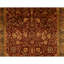 Hand Knotted Wool Oriental Area Rug in Red And Blue