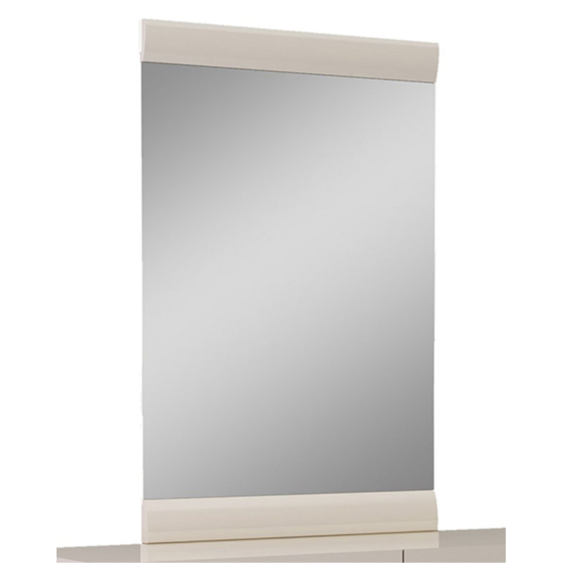 Gatica Wood Flat Wall Mirror