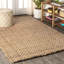 Tapis naturel en jute tissé à la main Ehlers-1637614926