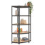 Étagère 5 tablettes en acier et bois d'ingénierie-1164686689-1164686688-1146689988