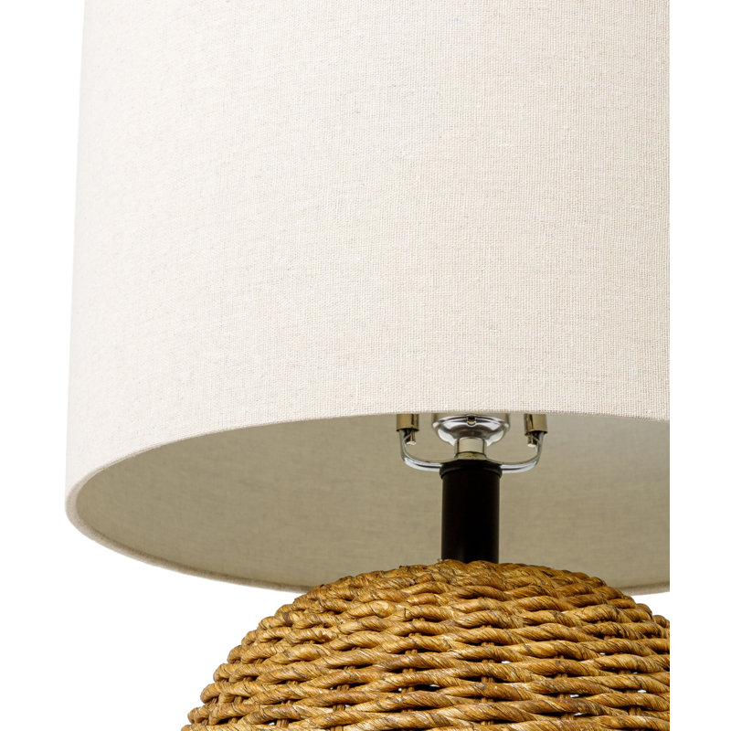 Lampe de table en rotin Sumava