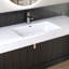 Lavabo de salle de bain double 59 po SMC