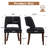 Upholstered Solid Wood Dining Side Chair-1558401752
