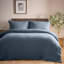 Polette Cotton Solid Colour Duvet Cover Set with Pillowcases-1475255767-1475255756