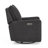 Harlowe Power Recliner With USB-A And Type-C Ports By Delta Children - Greenguard Gold Certified – Stain-Resistant Performance Fabric Is Oeko-TEX Standard 100 Certified, Charcoal-115585462