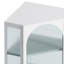 Glass Door Wall Mounted Corner Cabinet With Featuring Four-Tier Storage For Bedroom