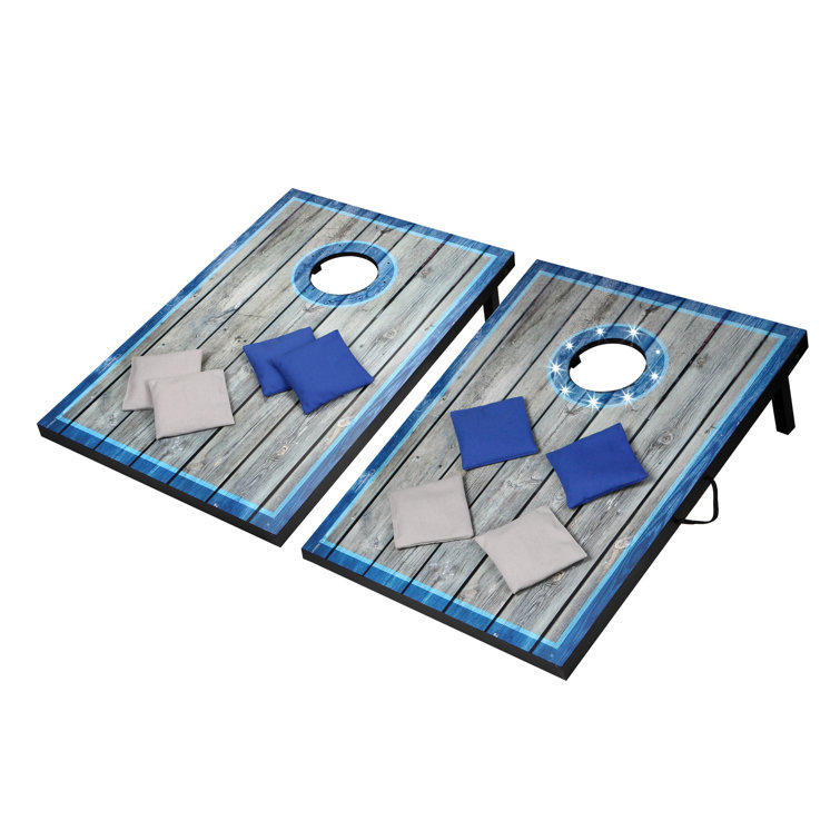 Cincinnati Football Corn Hole Board Set with Hole Lights - Bed Bath &  Beyond - 35490425