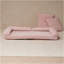 Canapé-lit double convertible pliable, rose-1096211982
