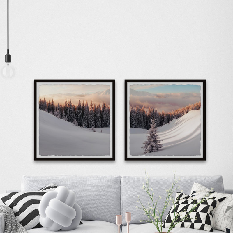 Sevilla Sevilla Feeling Frosty - 2 Piece Single Picture Frame Print, 81cm H x 163cm W x 3.81cm D