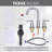 Widespread 2-handle Bathroom Faucet with Drain Assembly-100517933