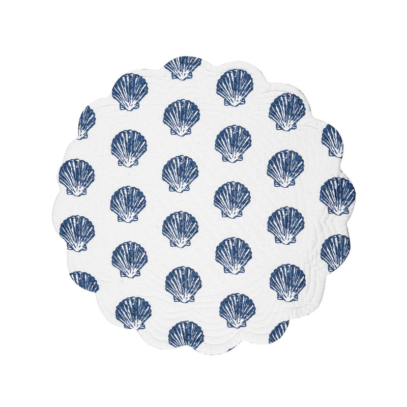 Napperon en coton 17 po Moer Klein Reef Shores