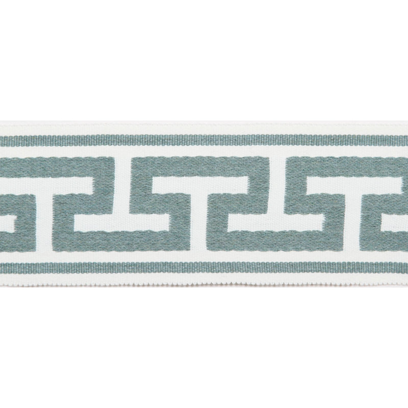 Ruban brodé 2,75 po - Bordure de cour, Romarin