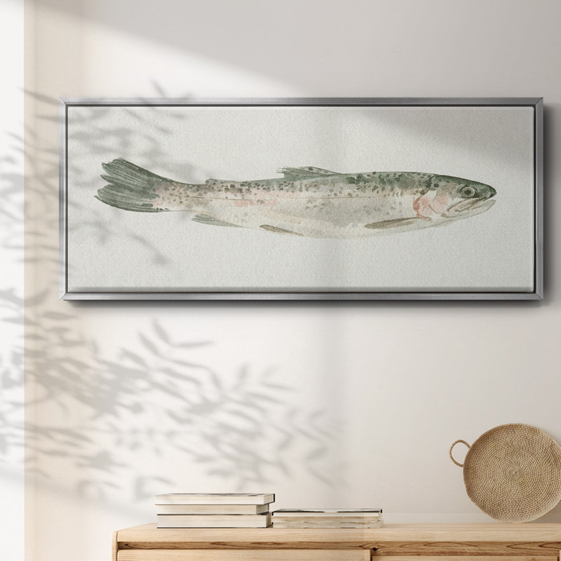 Fresh Catch III, H 24 po x l 60 po, Argent