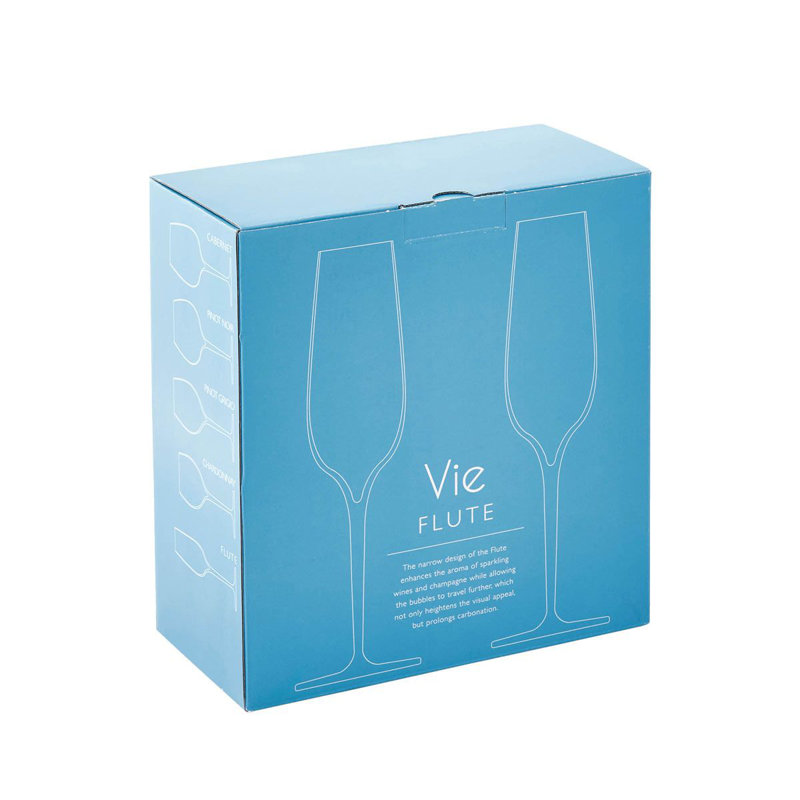 Nambe Vie Champagne Flutes