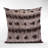 Fluffy Bunni Animal Print Reversible Throw Pillow-86565362