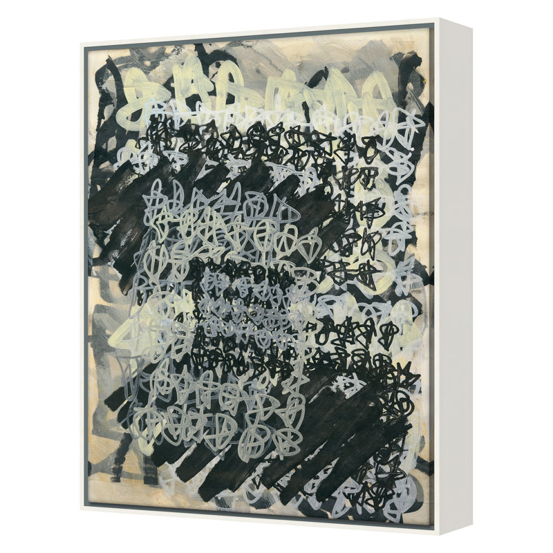 Proposition 13 Print by McFarlane, Tim, White Floater Framed, 30'' H x 23'' W