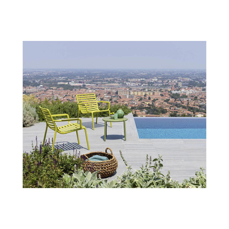 Doga Outdoor Lounge Chair, Pear