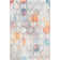 Tapis gris / orange Baxter