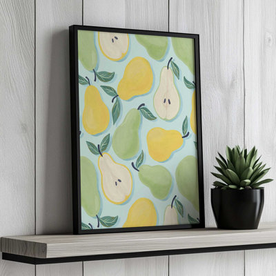 Fruit Salad Collection Pears by Garima Dhawan Paper Graphic Art