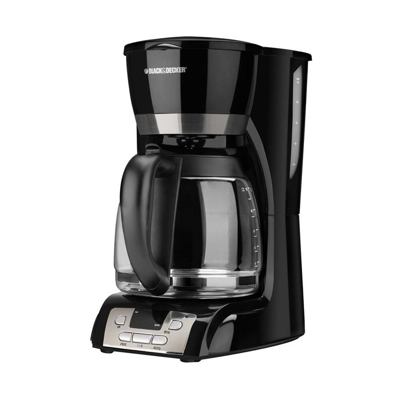 12 Cup Coffee Maker with Programmable Clock