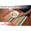 Ensemble de 6 napperons de table de salle à manger Placemats 100% coton-258510608-258510631