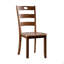 Ensemble de table de salle à manger 5 pièces de style transitionnel 1X Table carrée 4X-1945966721