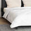 Duvet With Pillow 3 Pcs White Microfibre-854843559