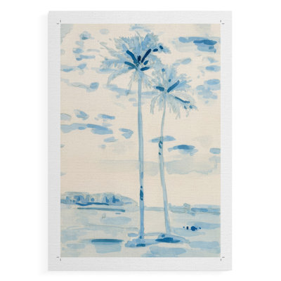 Coconut Grove I - Impression sur toile seulement - NON-CADRE