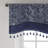 Jacquard Window Rod Pocket Valance With Beads Navy 50X18"-445999805