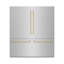 ZLINE Autograph 72 in. Built-In Refrigerator w/ Gray Interior and Bronze Accents-349037865